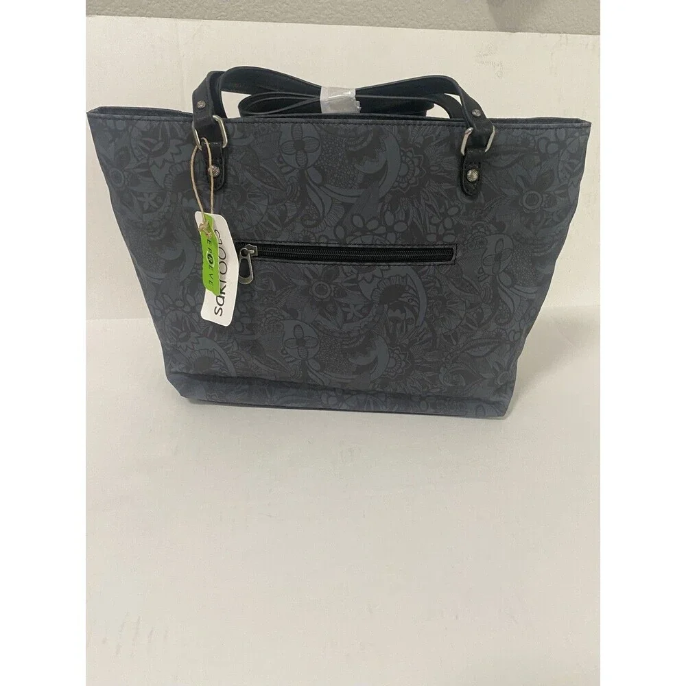 NEW Sakroots Vegan Artist Circle black and grey Handbag